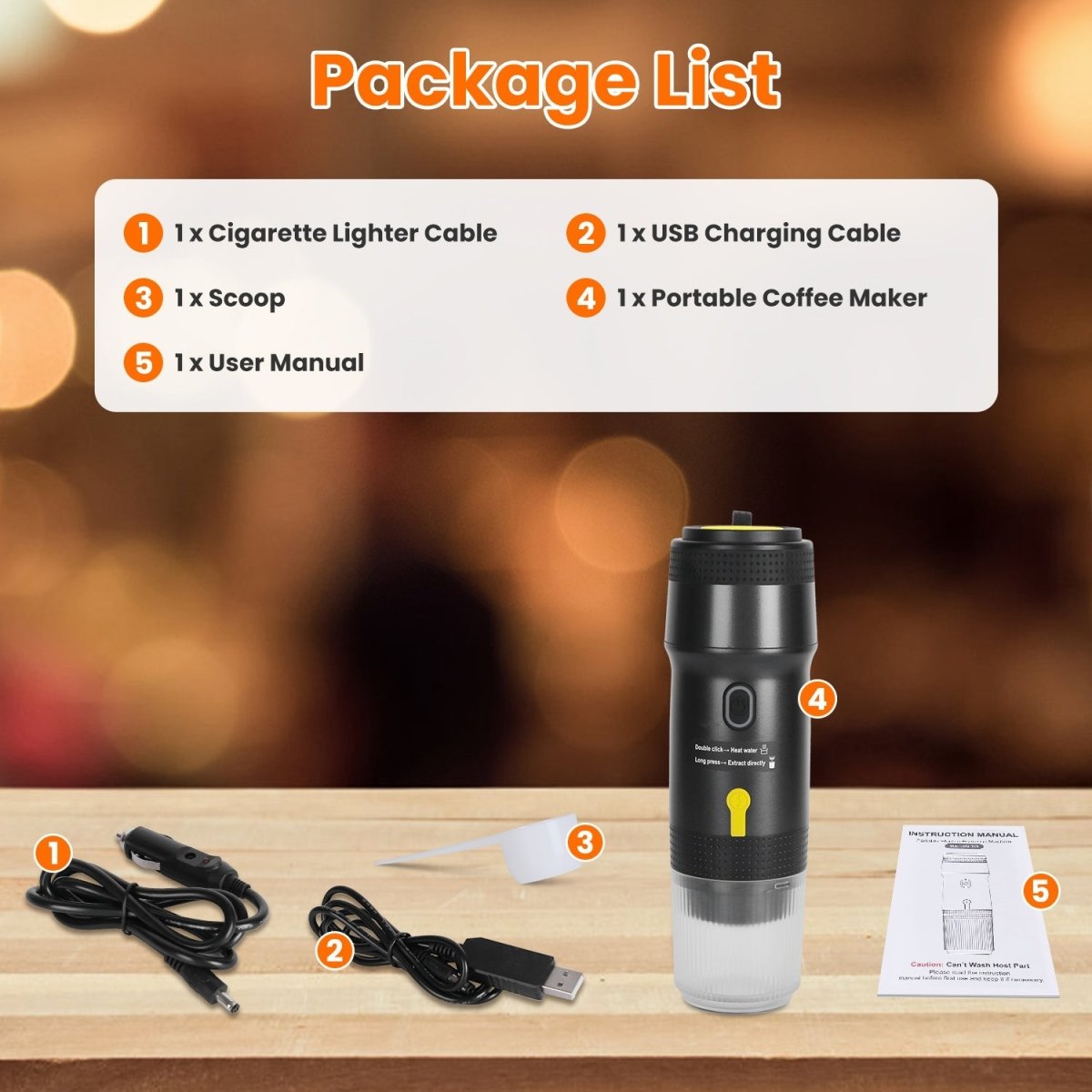 XpressoGo Italian "Pack light, Brew bold" - Amivae